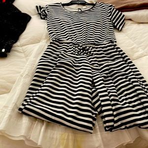 Short sleeve jumpsuit